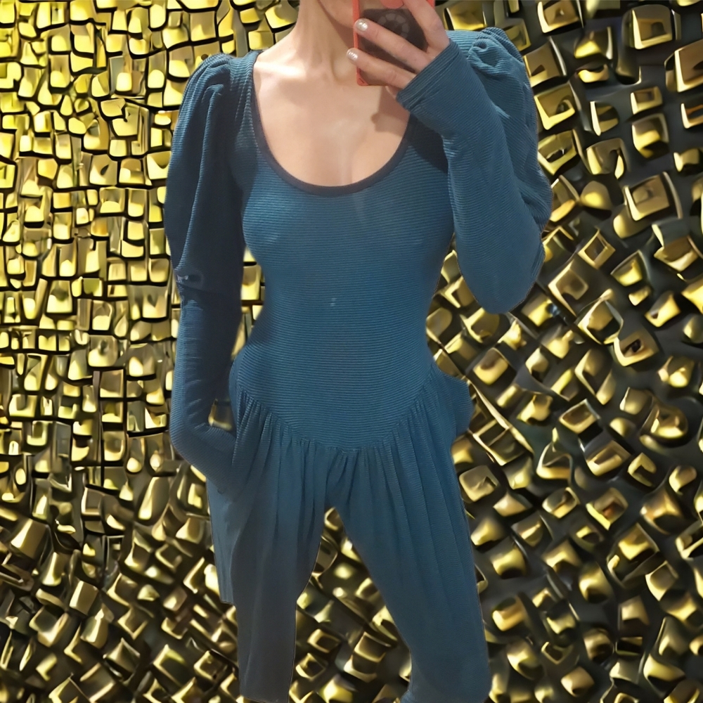 BETSEY JOHNSON Punk Label Vintage Rare Jumpsuit - Picture 11 of 12